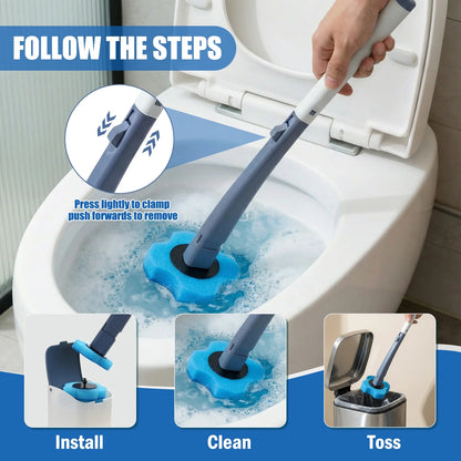 Exclusive Cardholder Offer – Toilet Bowl Wand Kit with Brush, Caddy & 8 Refill Heads
