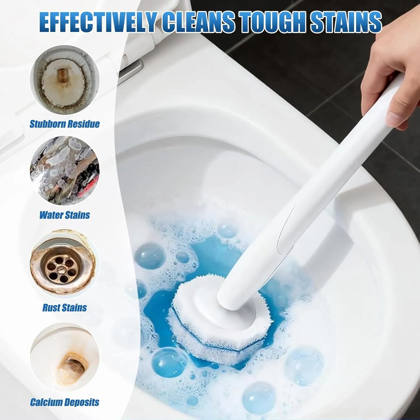 Refynest 50PC Toilet Wand Refills for Hygienic Toilet Cleaning——Gift Card Deals