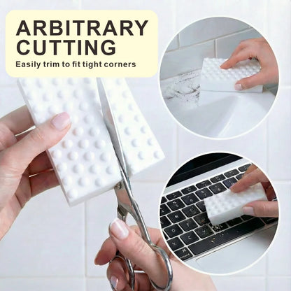 2X Density Magic Cleaning Sponges (20-Pack) – Extra Thick, Non-Scratch Eraser Pads | Exclusive Card Offer