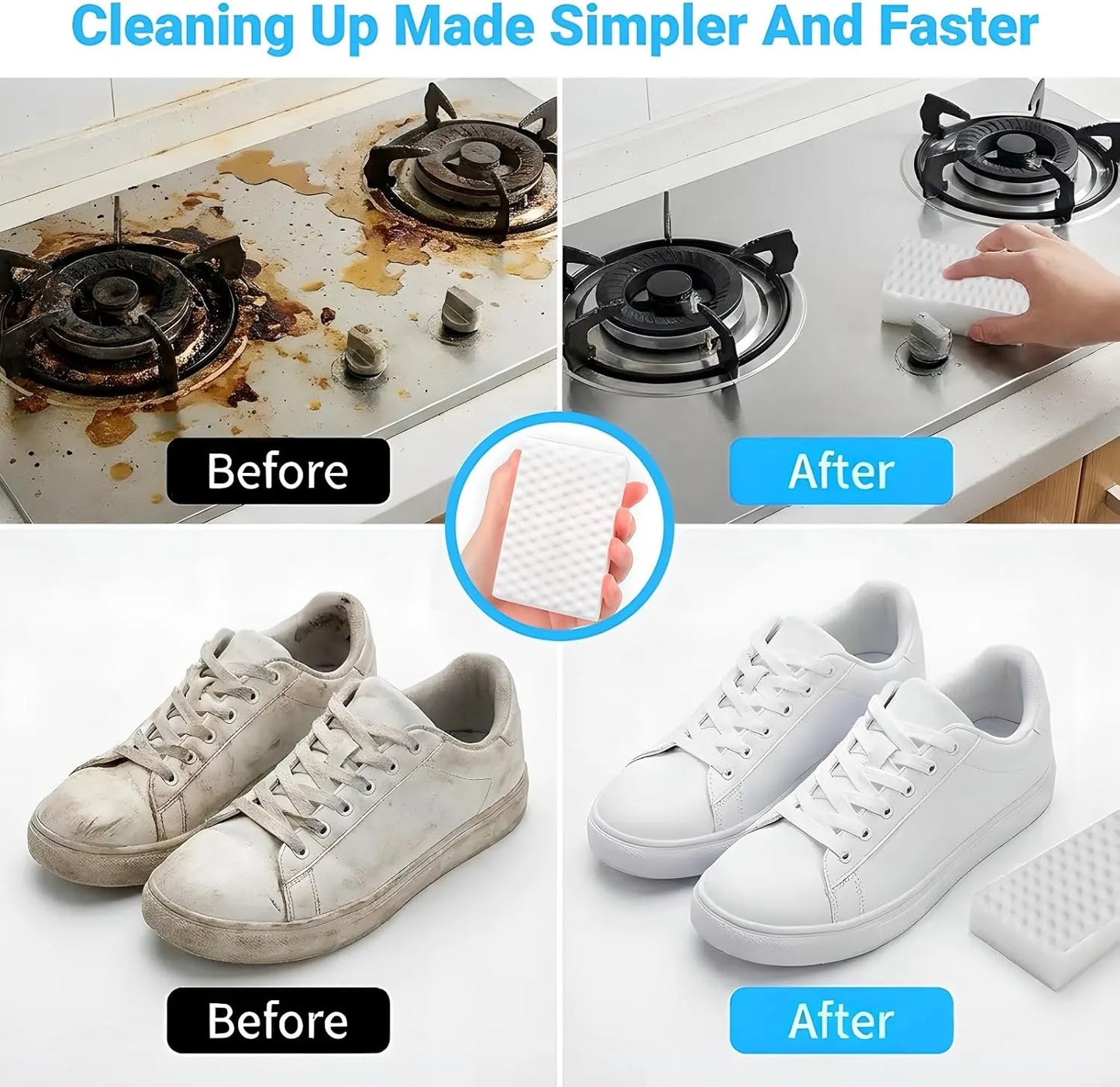 Refynest 2X Density Magic Cleaning Sponges | Exclusive Card Offer