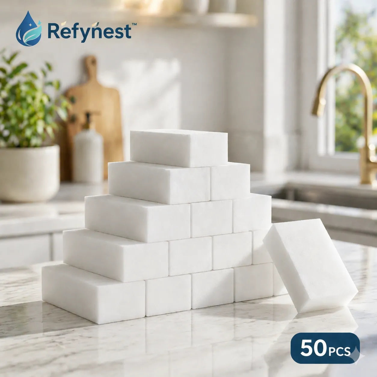Refynest Magic Eraser Sponge | Exclusive Card Offer – 61% OFF
