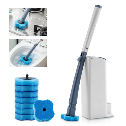 Exclusive Cardholder Offer – Toilet Bowl Wand Kit with Brush, Caddy & 8 Refill Heads