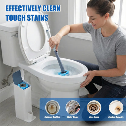 Exclusive Cardholder Offer – Toilet Bowl Wand Kit with Brush, Caddy & 8 Refill Heads